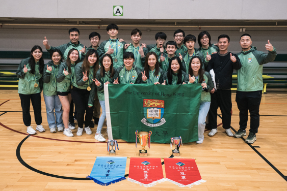 HKU Fencing Team wins Overall Championship at intercollegiate fencing competition 